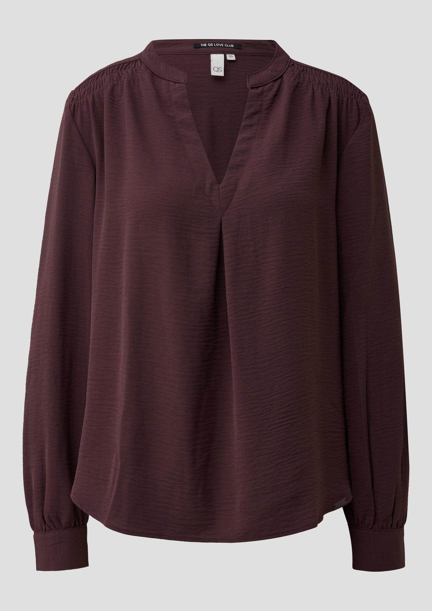 QS - Tunikabluse - Farbe: Bordeaux
