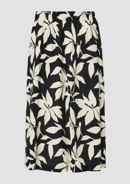 s.Oliver - Viskosemix-Rock mit Eingrifftaschen - Farbe: Schwarz