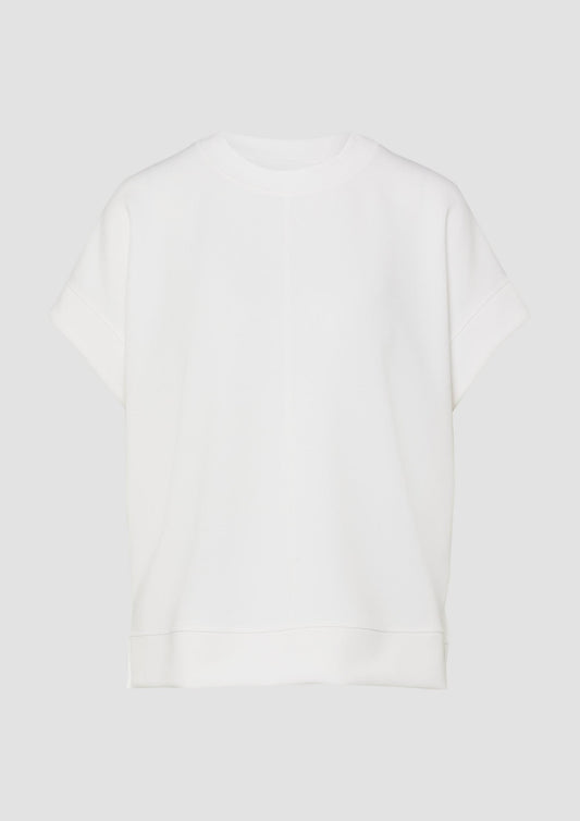 s.Oliver - Oversized Sweatshirt aus Scuba - Farbe: Creme