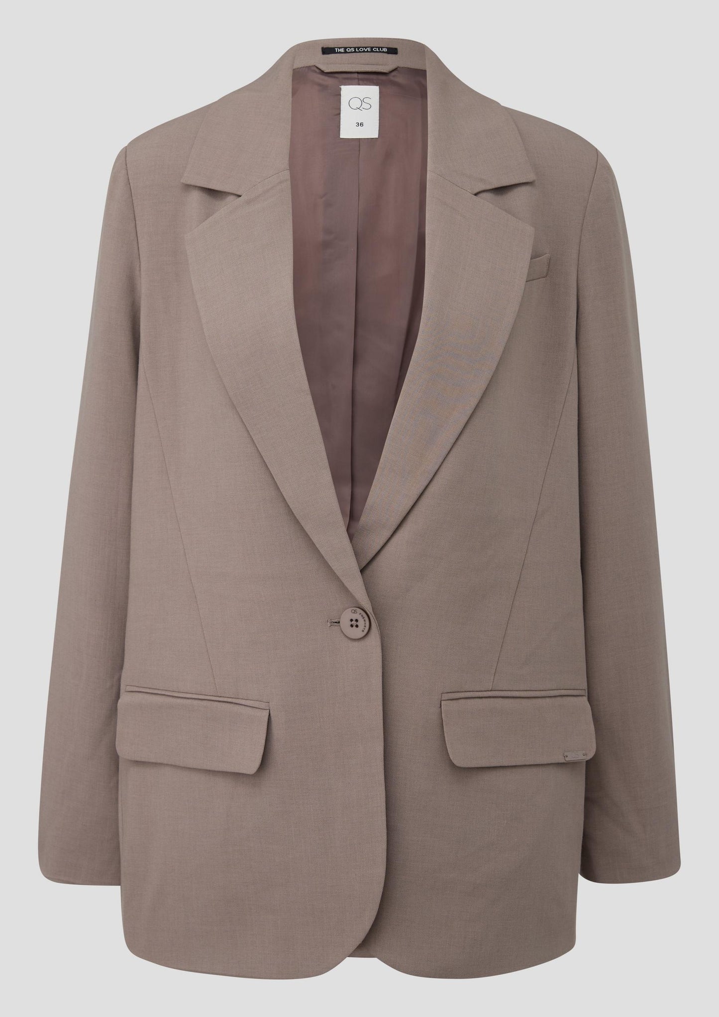 QS - Blazer - Farbe: Braun
