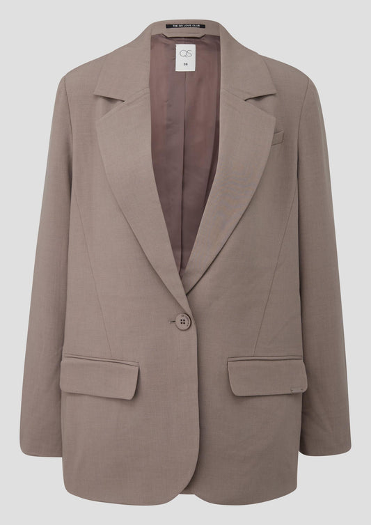 QS - Blazer - Farbe: Braun