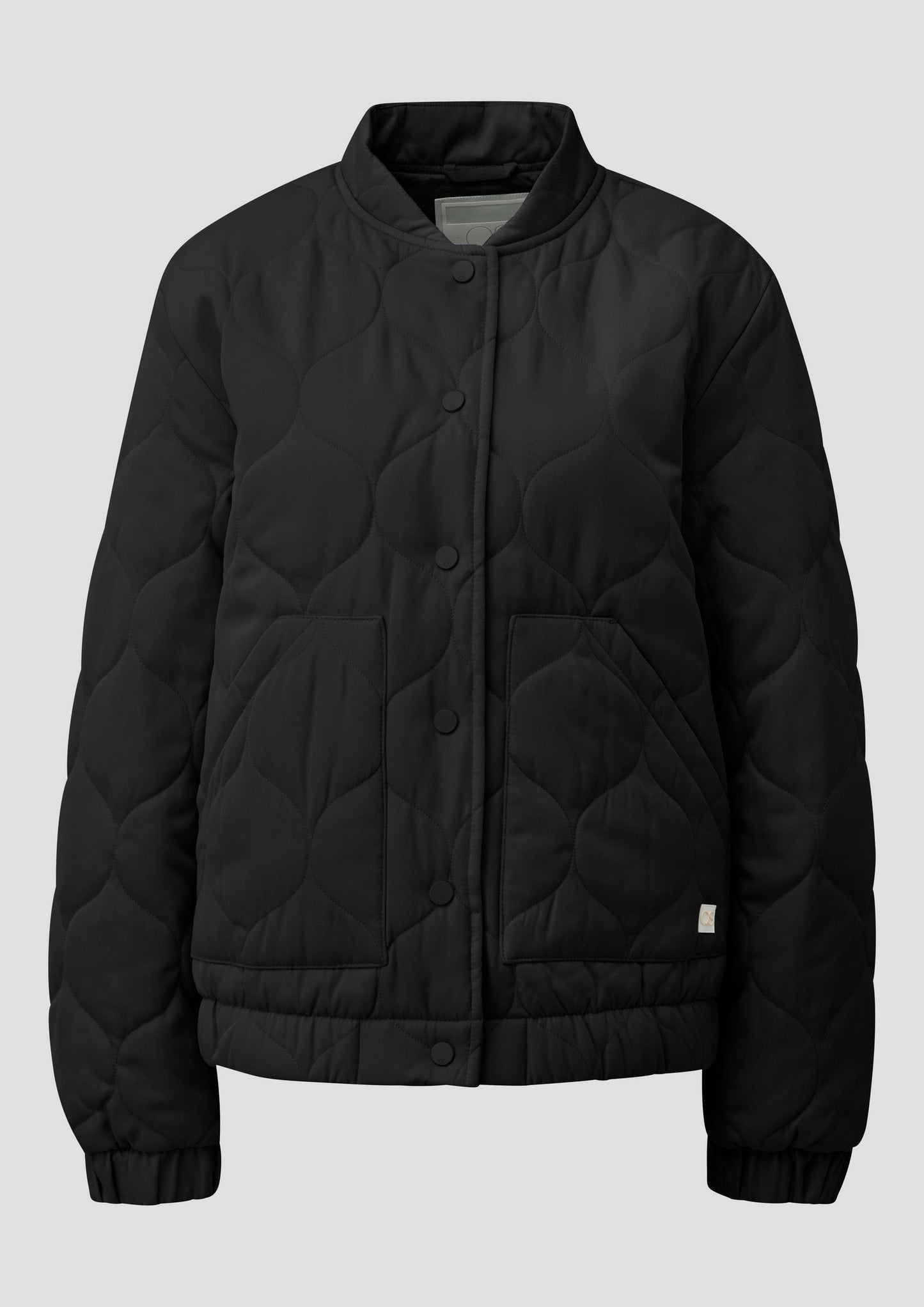 QS - Gesteppte Jacke - Farbe: Schwarz
