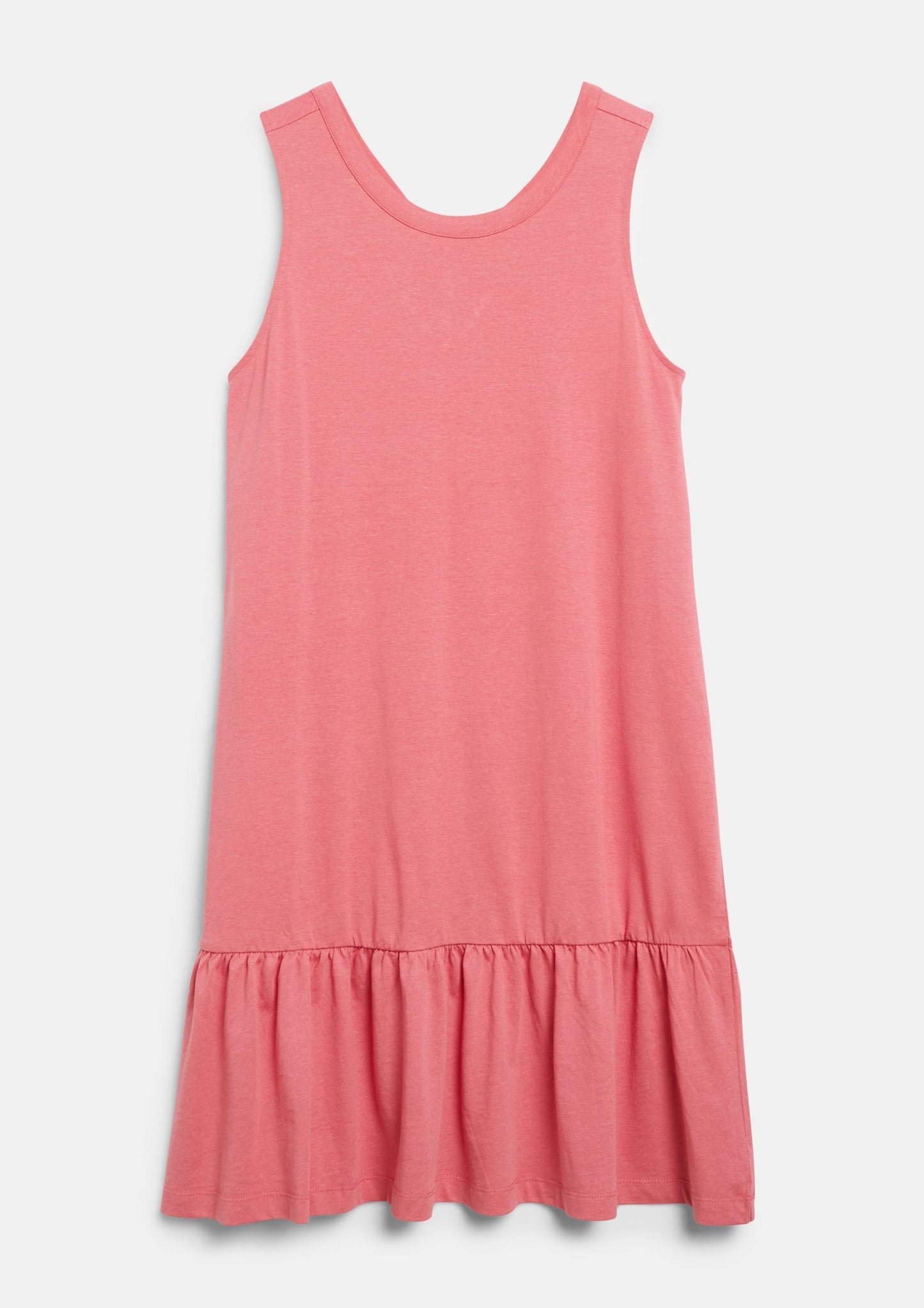 s.Oliver - Jersey-Kleid im Relaxed Fit mit Rücken-Detail - Farbe: Koralle
