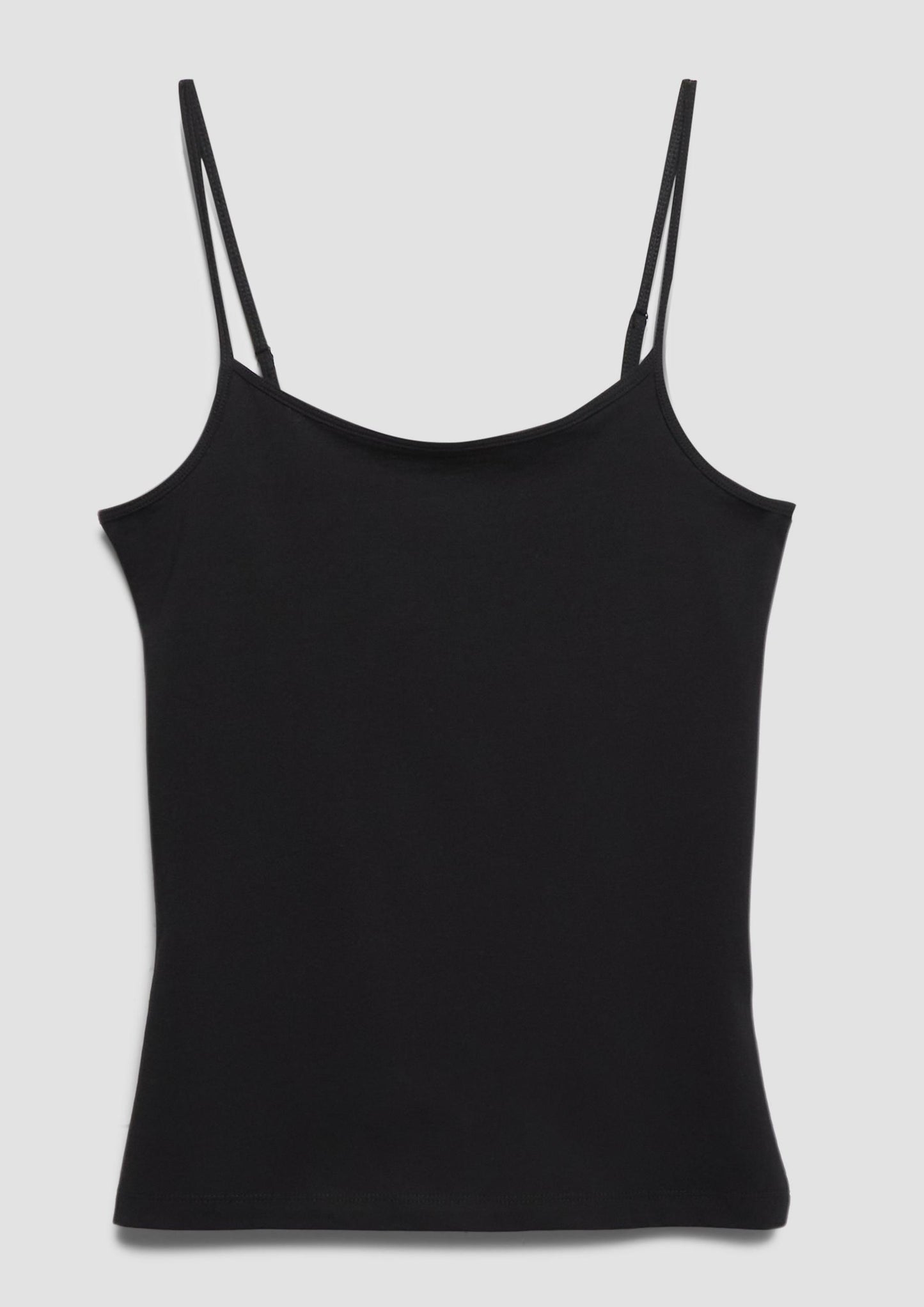 s.Oliver - Jersey-Top mit Spaghettiträgern im Slim Fit - Farbe: Schwarz