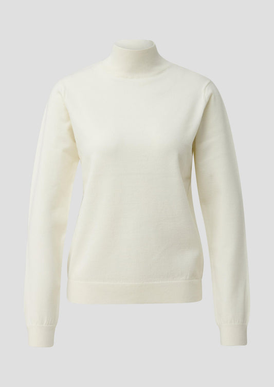 QS - Strickpullover - Farbe: Creme
