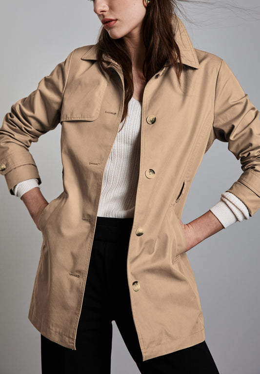 Street One Mantel Trenchcoat - Farbe: desert beige