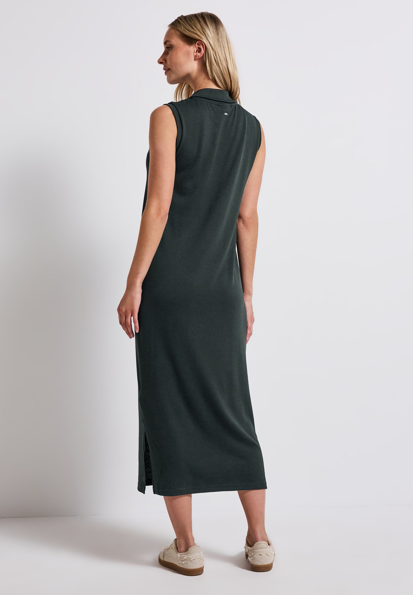 Street One Kleid in Strick-Optik - Farbe: pine grove green