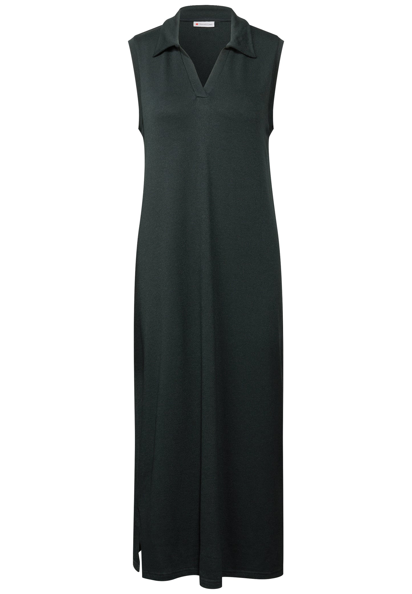 Street One Kleid in Strick-Optik - Farbe: pine grove green