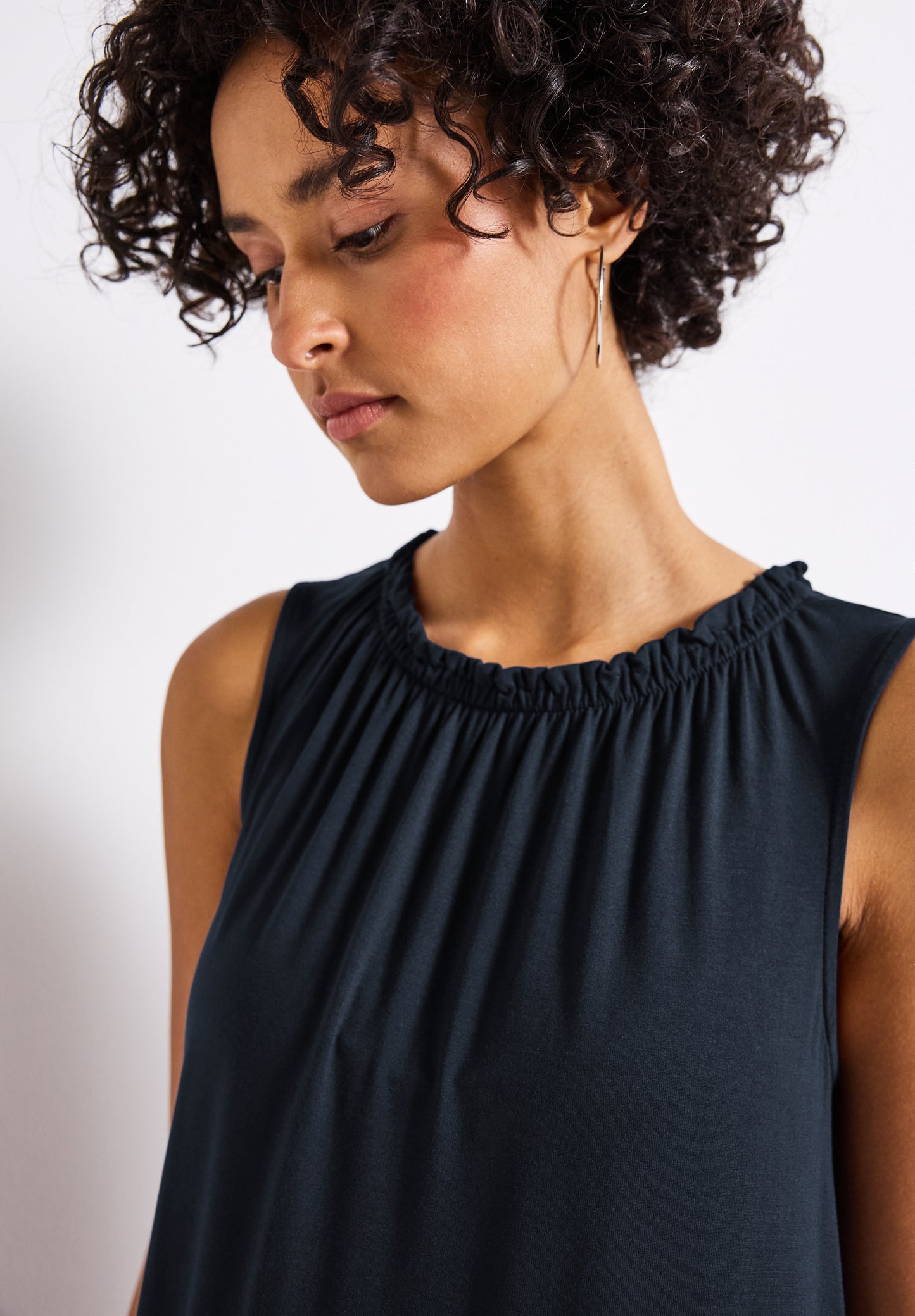Street One Ärmelloses Kleid - Farbe: deepwater blue