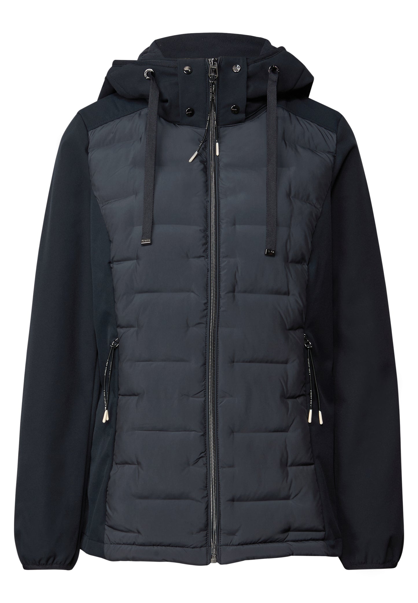 Street One Strukturmix Softshelljacke - Farbe: Obsidian Blue