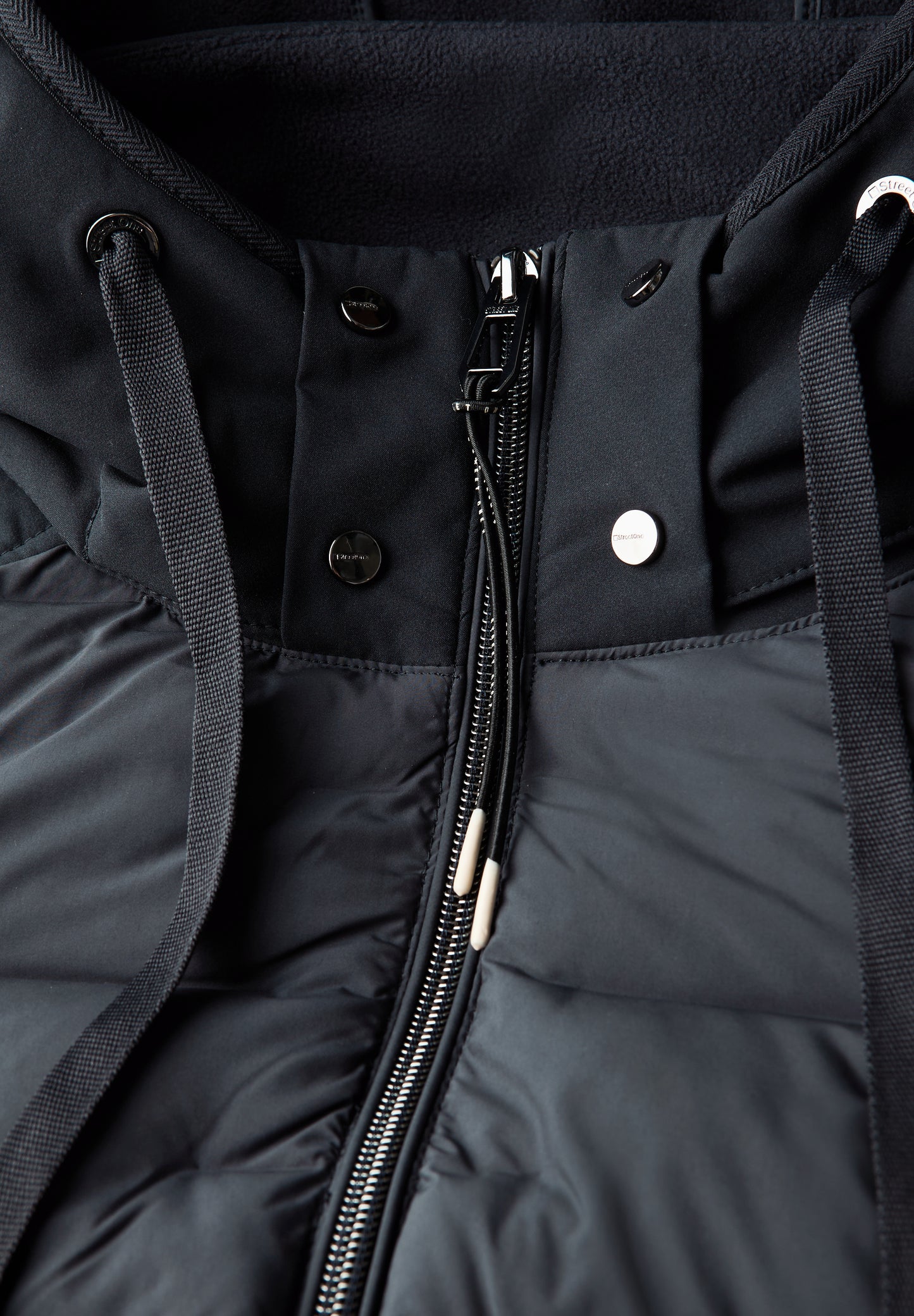 Street One Strukturmix Softshelljacke - Farbe: Obsidian Blue