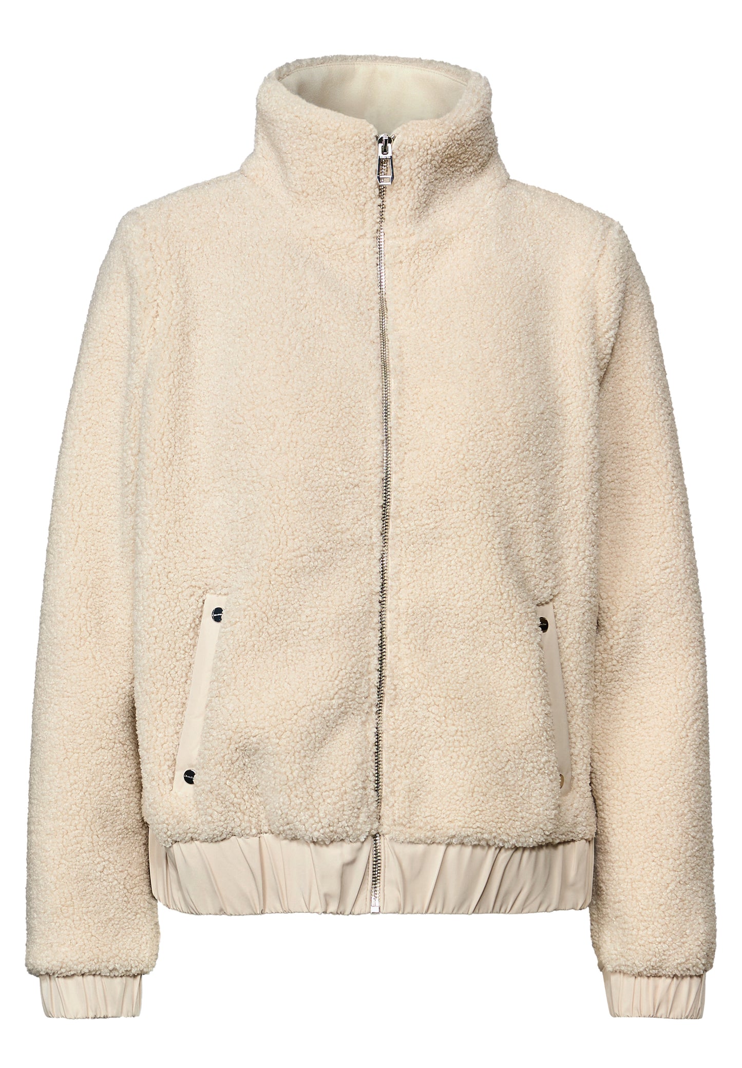 Street One Kurze Teddyjacke - Farbe: savannah sand