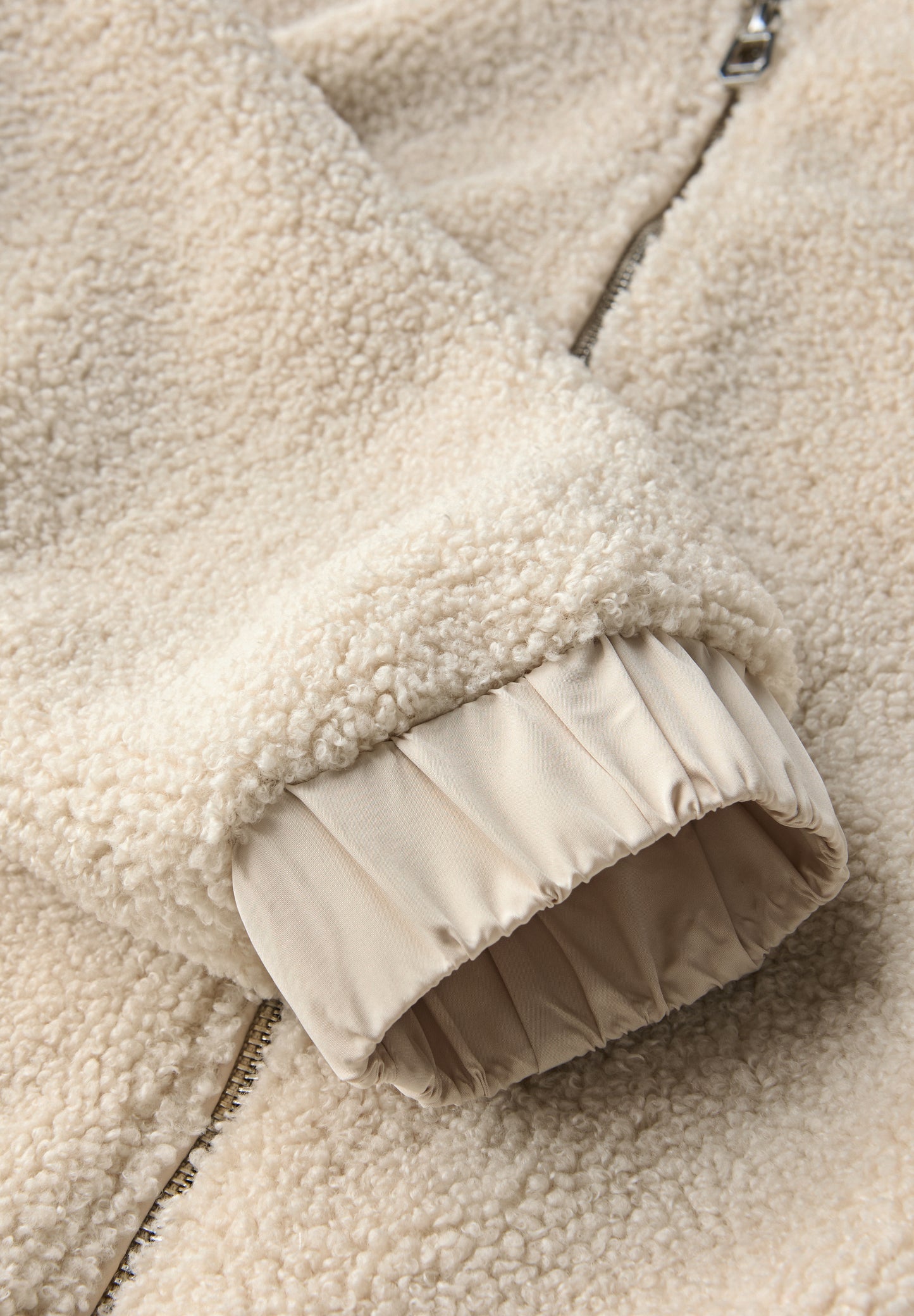 Street One Kurze Teddyjacke - Farbe: savannah sand