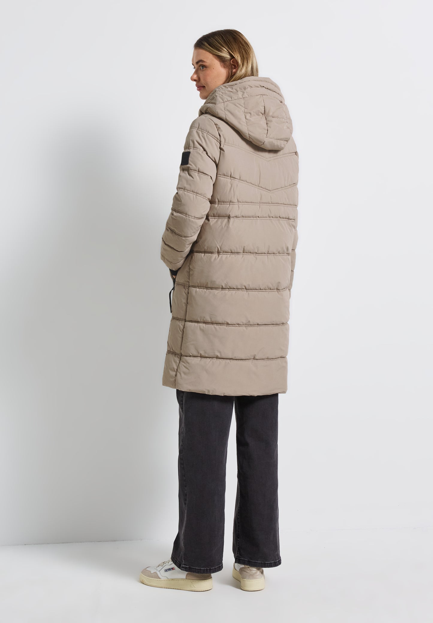 Street One Lange Steppjacke - Farbe: Smooth Champagne