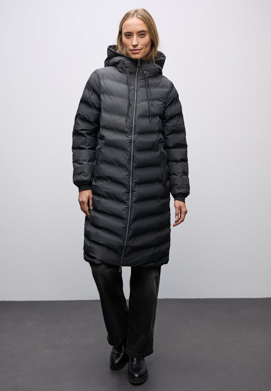 Street One langer Mantel - Farbe: Obsidian Blue