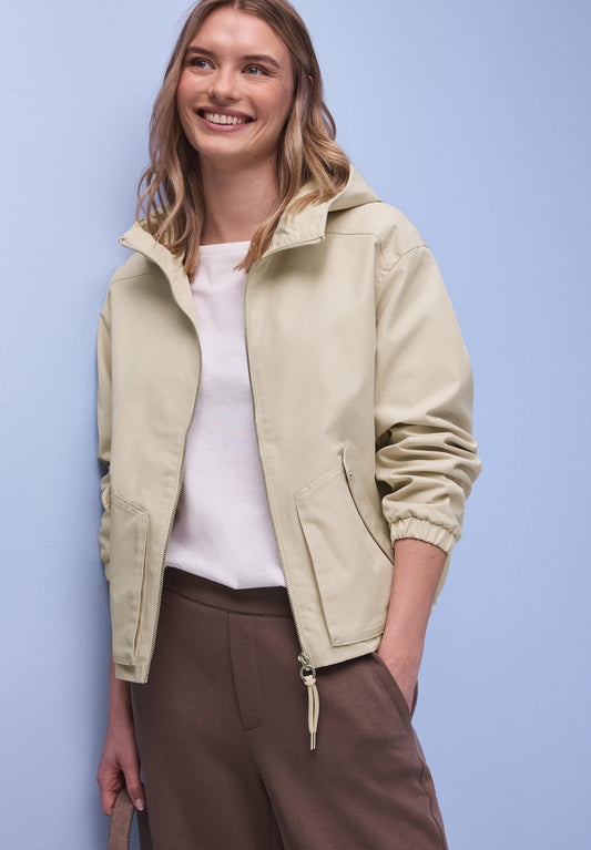 Street One - Kurze Jacke - Farbe: powder beige