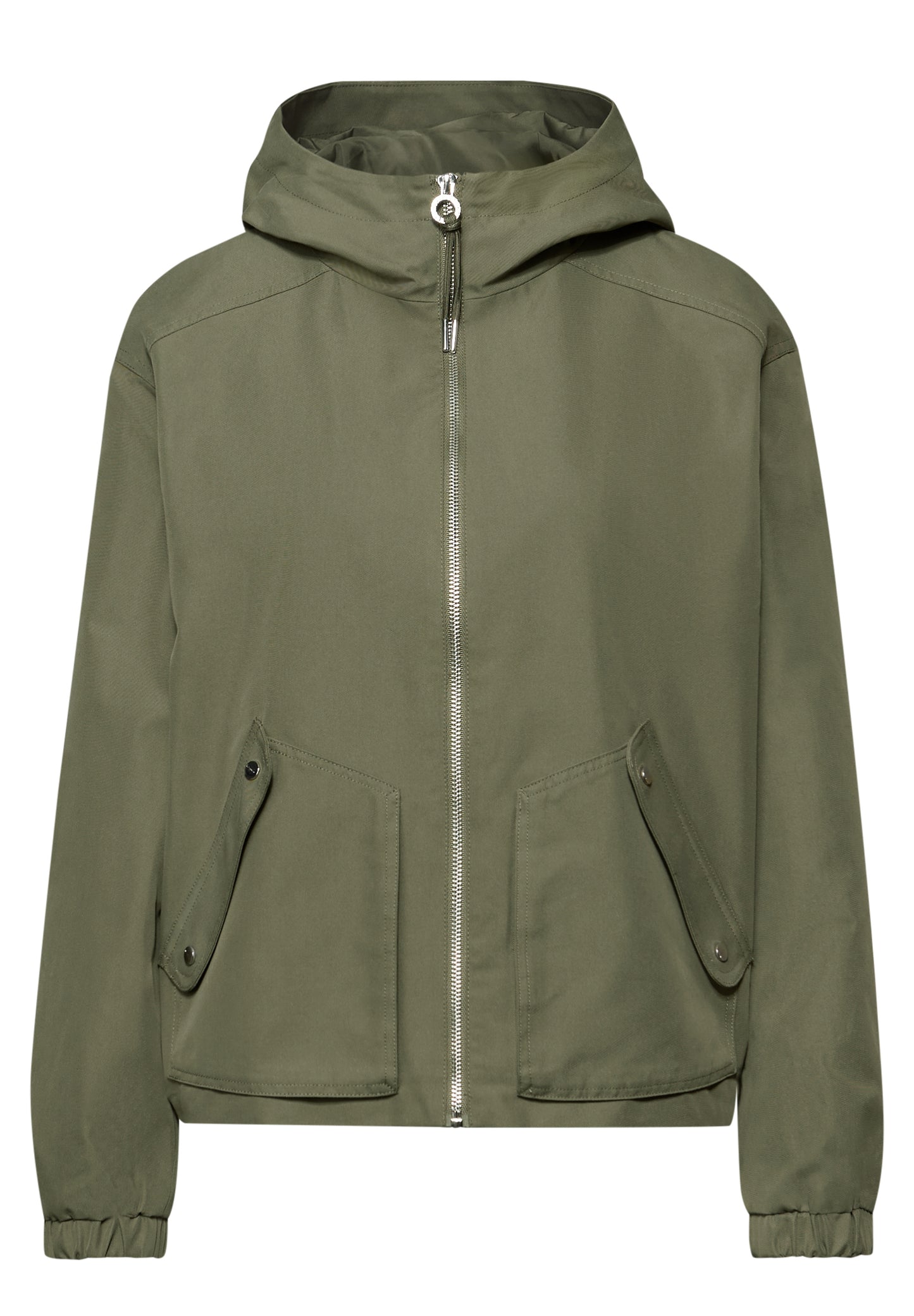 Street One - Kurze Jacke - Farbe: Dark Vetiver Green