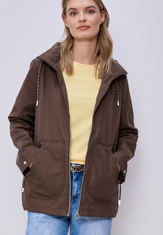 Street One - Parka - Farbe: mahogany brown