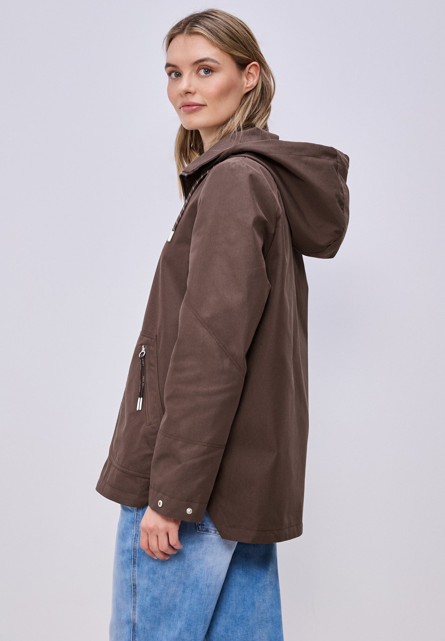 Street One - Parka - Farbe: mahogany brown
