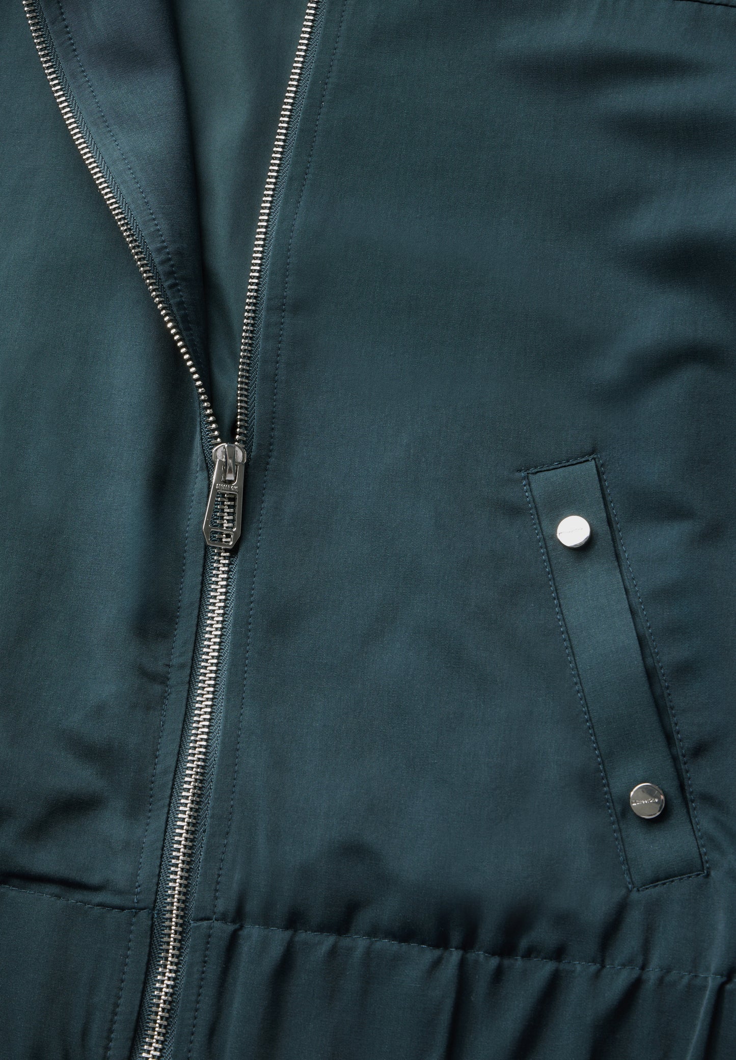 Street One Satin Blouson - Farbe: hunter green