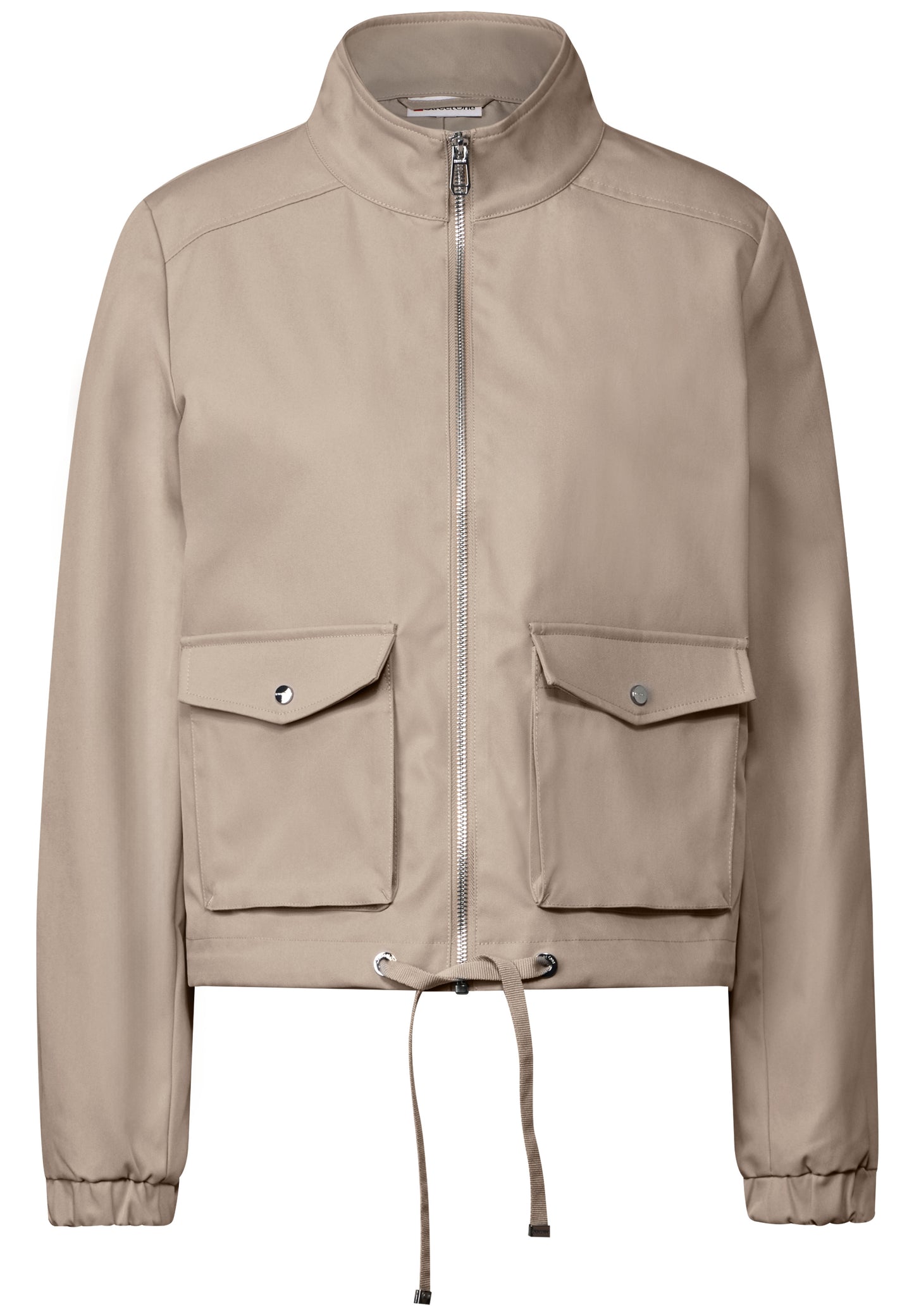 Street One Jacke mit Stehkragen - Farbe: safari beige