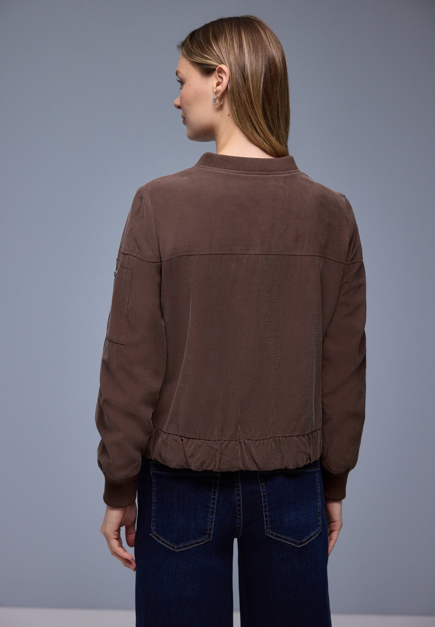 Street One - Blouson - Farbe: mahogany brown