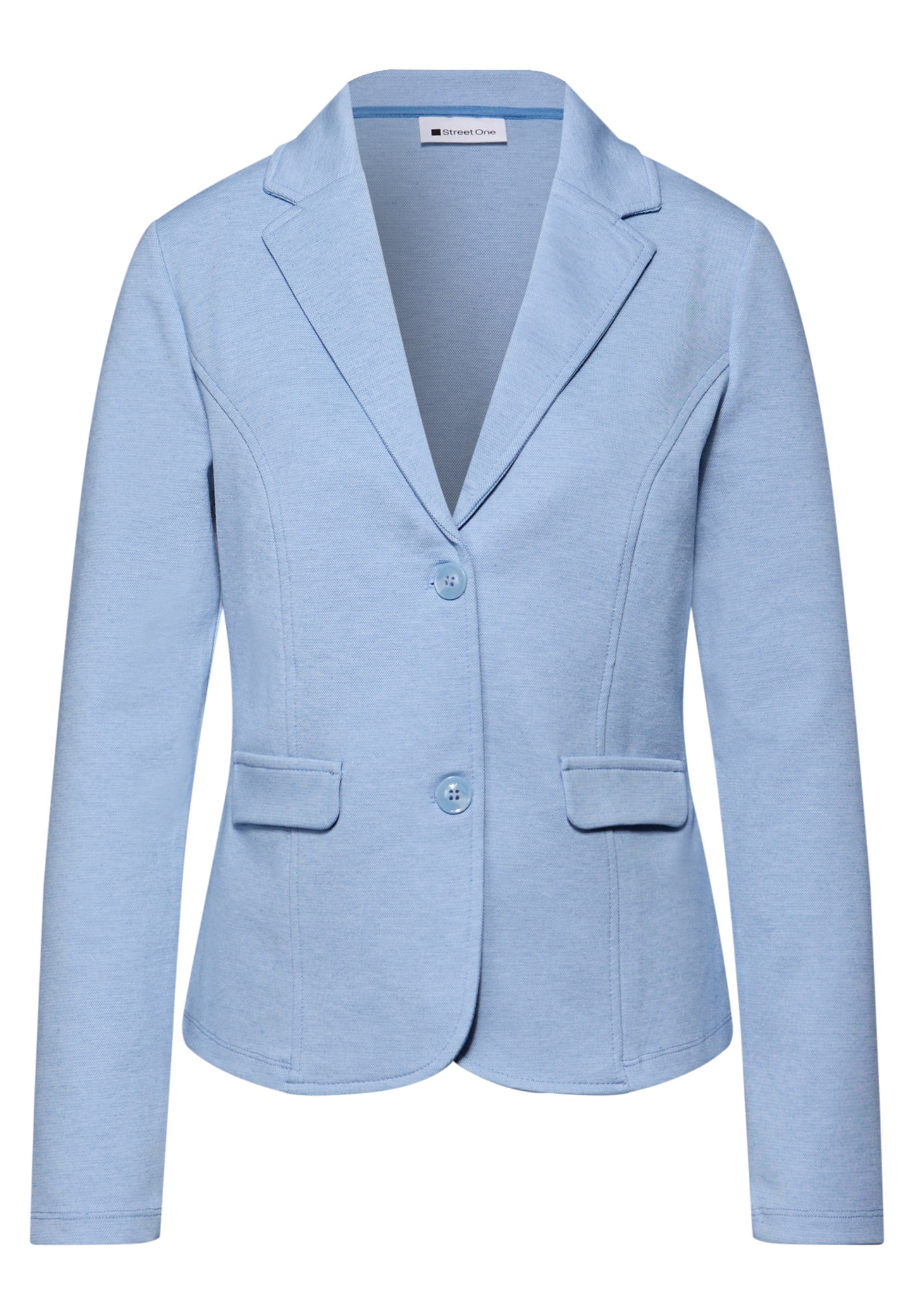 Street One - Basic Blazer - Farbe: hellblau