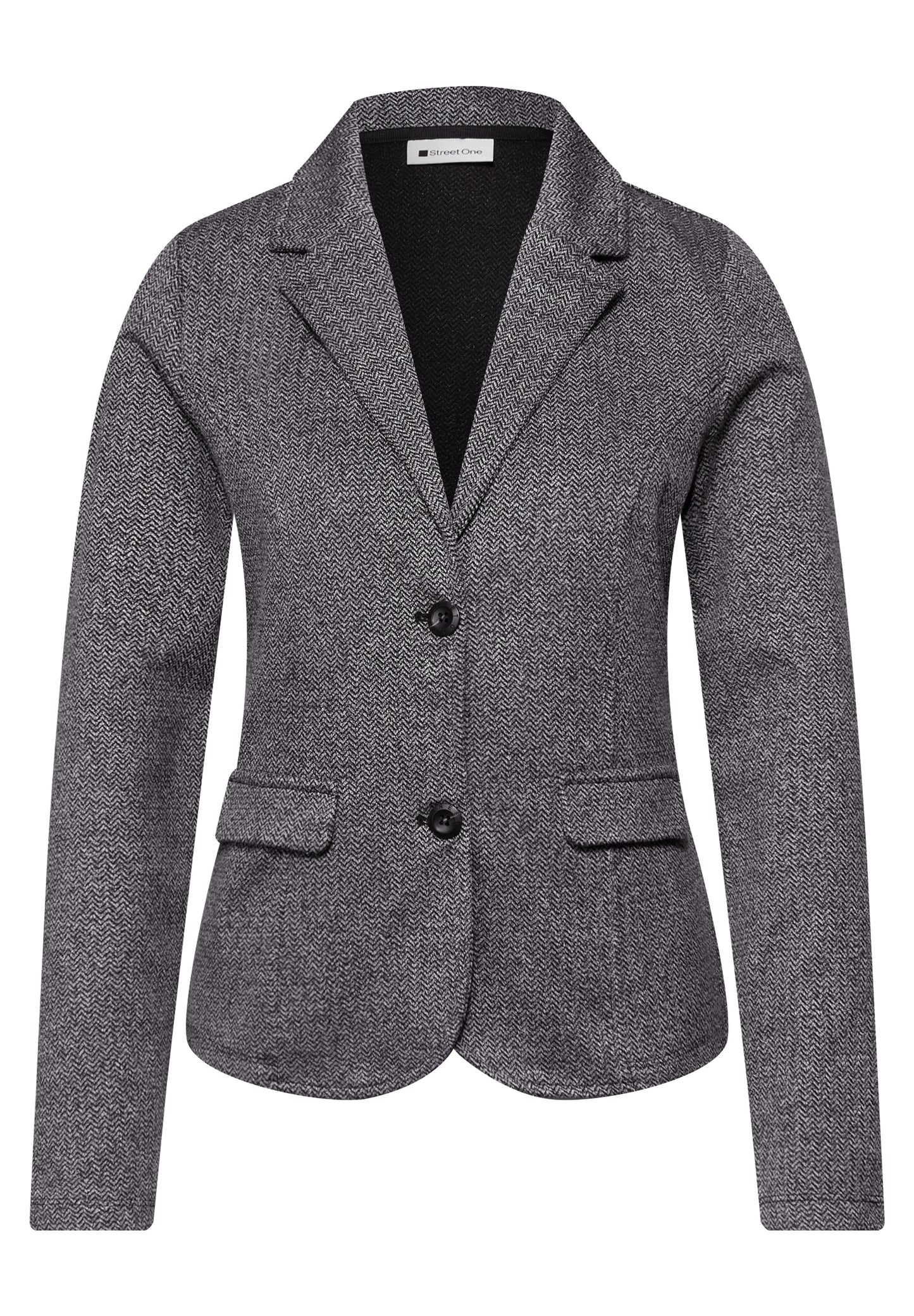 Street One - Basic Blazer mit Reverskragen - Farbe: shadowed navy