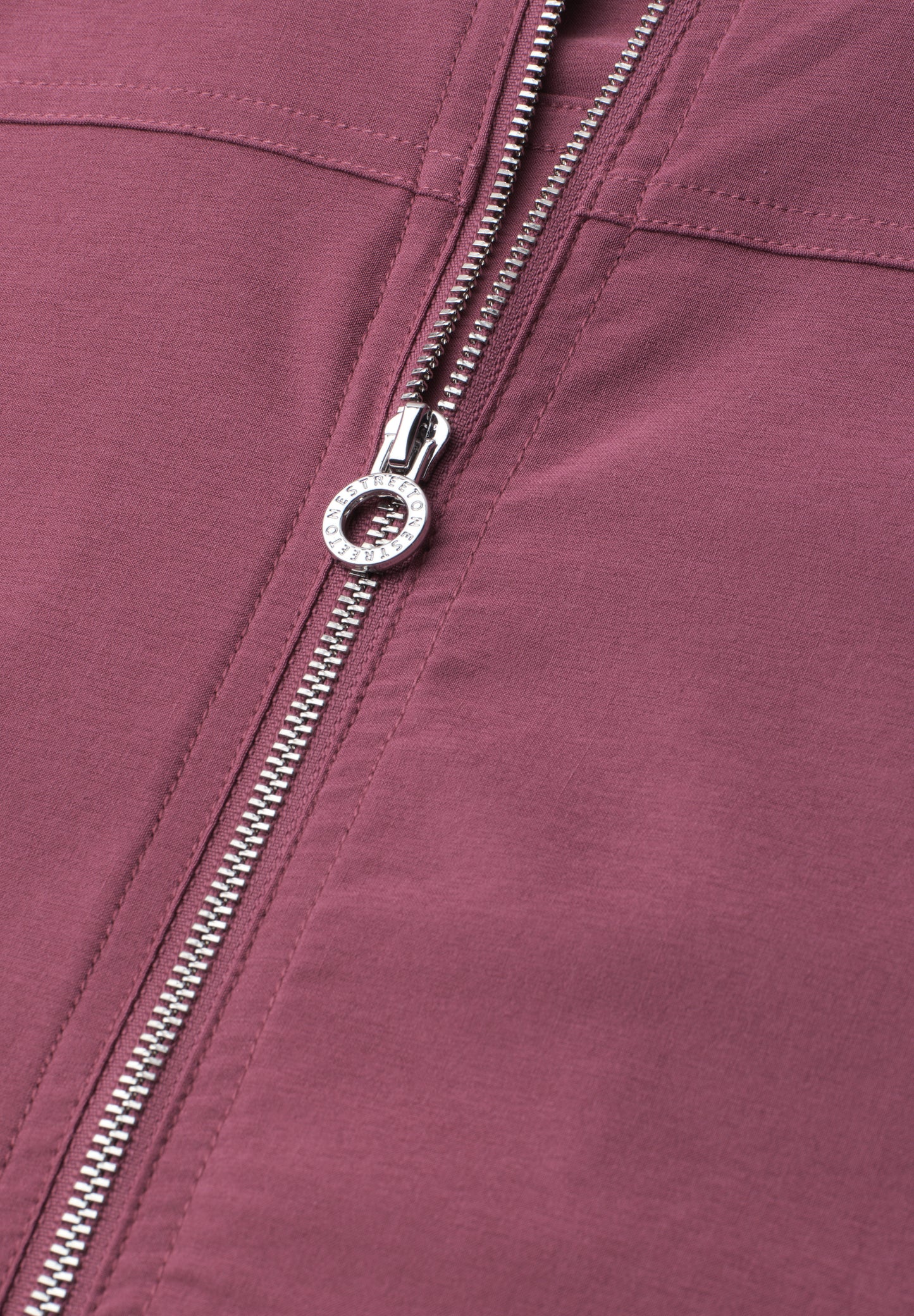 Street One - Langarm Blouson mit Zipper - Farbe: dark clouded blush