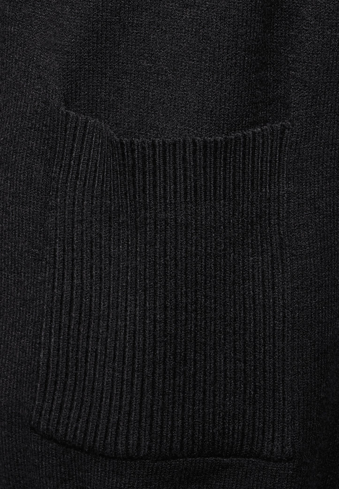 Street One Offener Cardigan - Farbe: schwarz