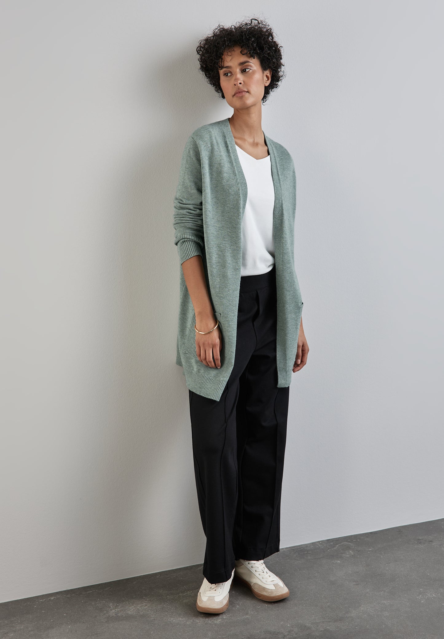 Street One Offener Cardigan - Farbe: mint