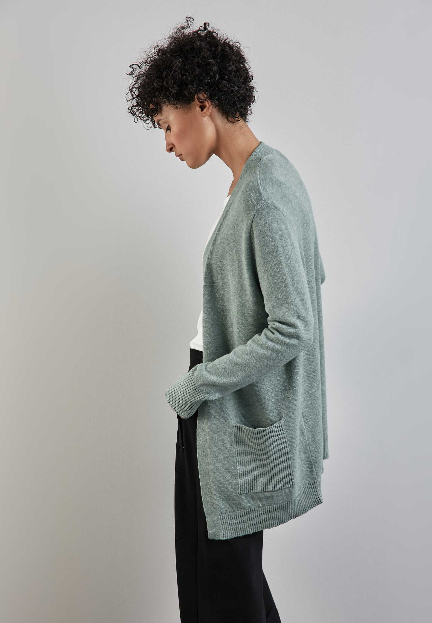 Street One Offener Cardigan - Farbe: mint