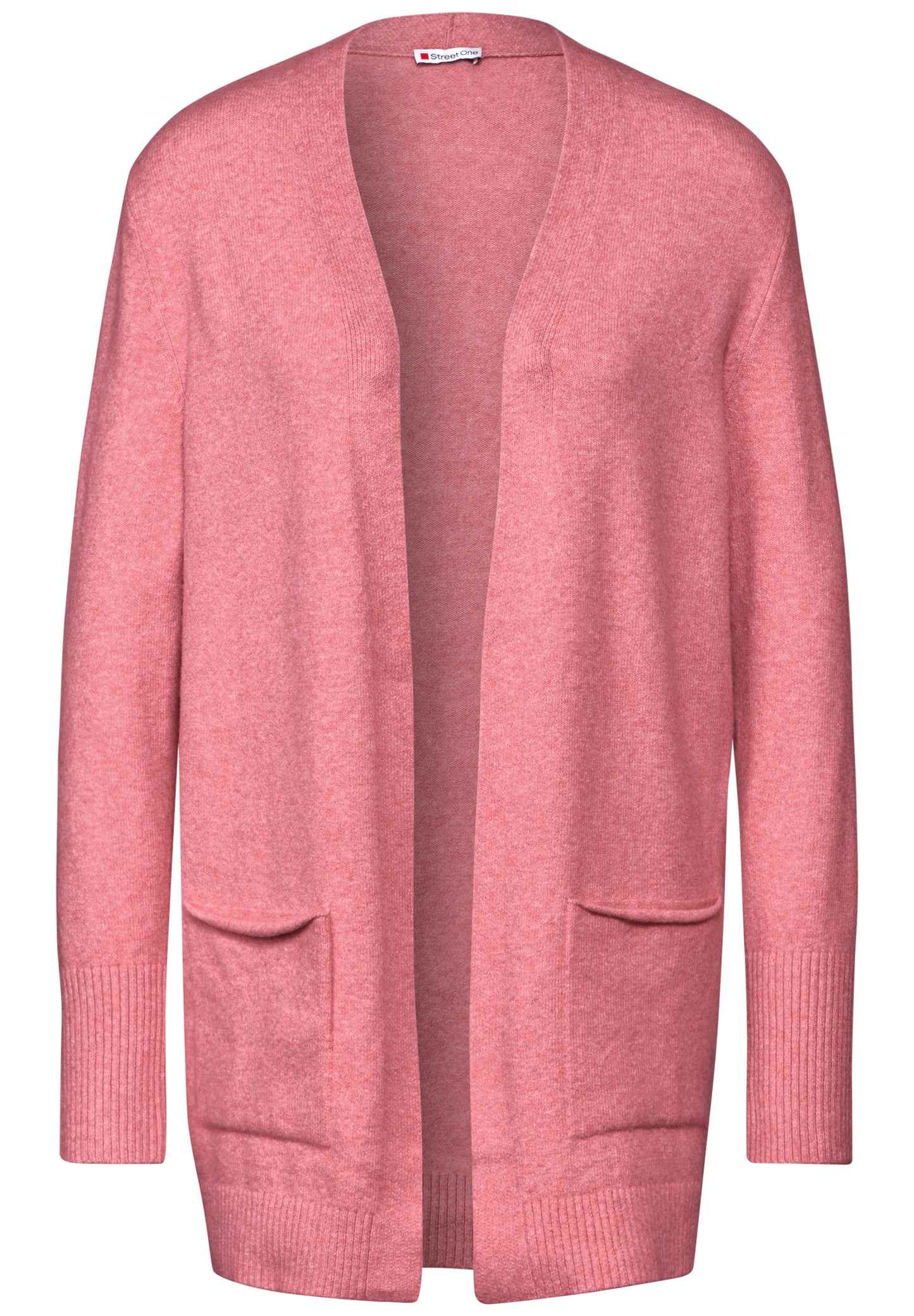 Street One Offener Cardigan - Farbe: sugar coral mel.