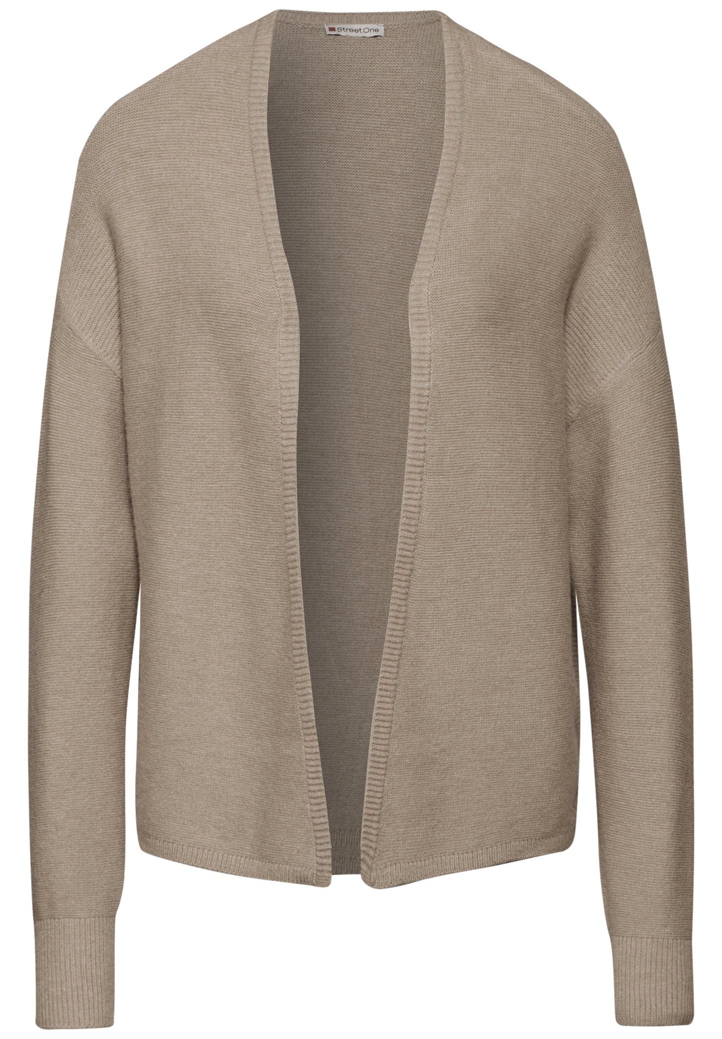 Street One Offener Cardigan - Farbe: honey sand mel.