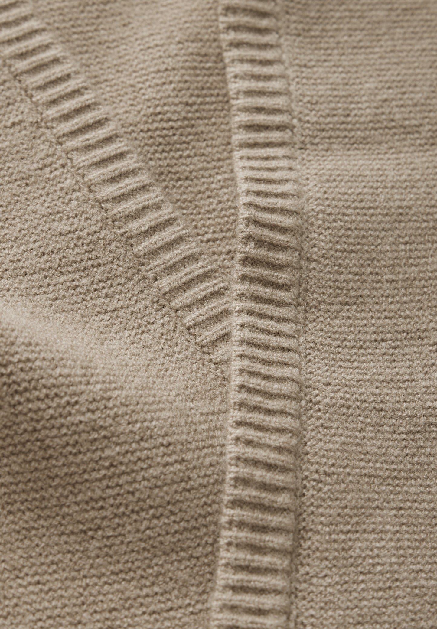 Street One Offener Cardigan - Farbe: honey sand mel.