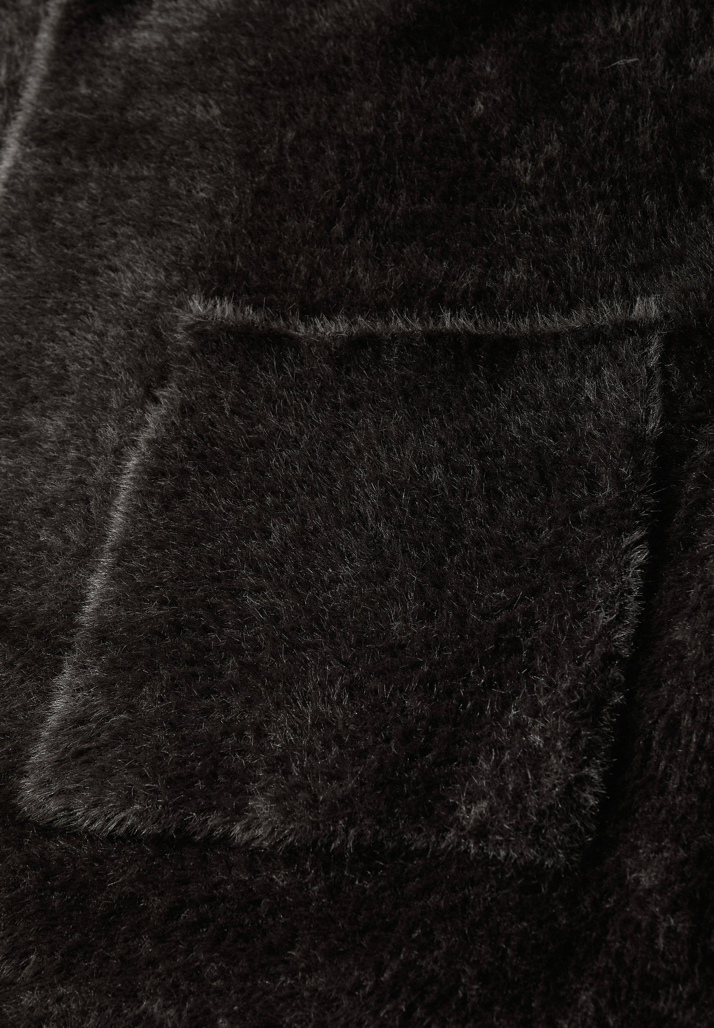 Street One Langer Federgarn Cardigan - Farbe: darkest brown