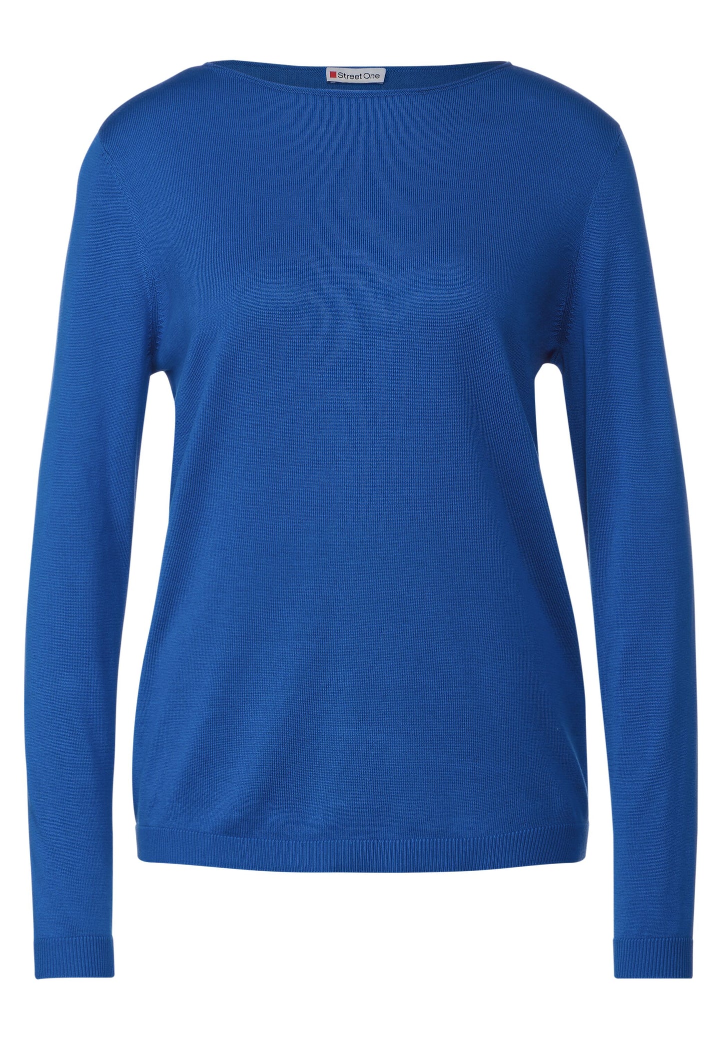 Street One - Basic Pullover - blau