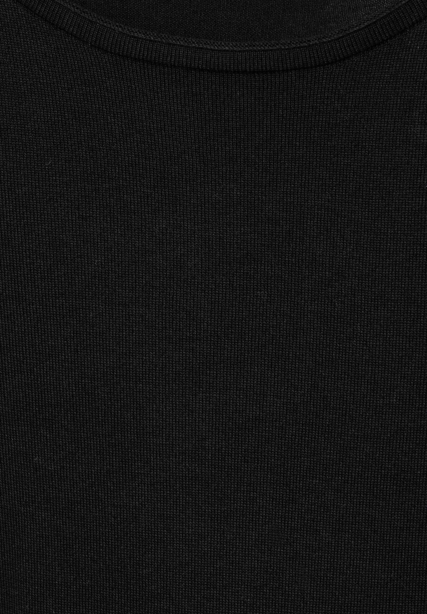 Street One Basic Pullover - Farbe: schwarz