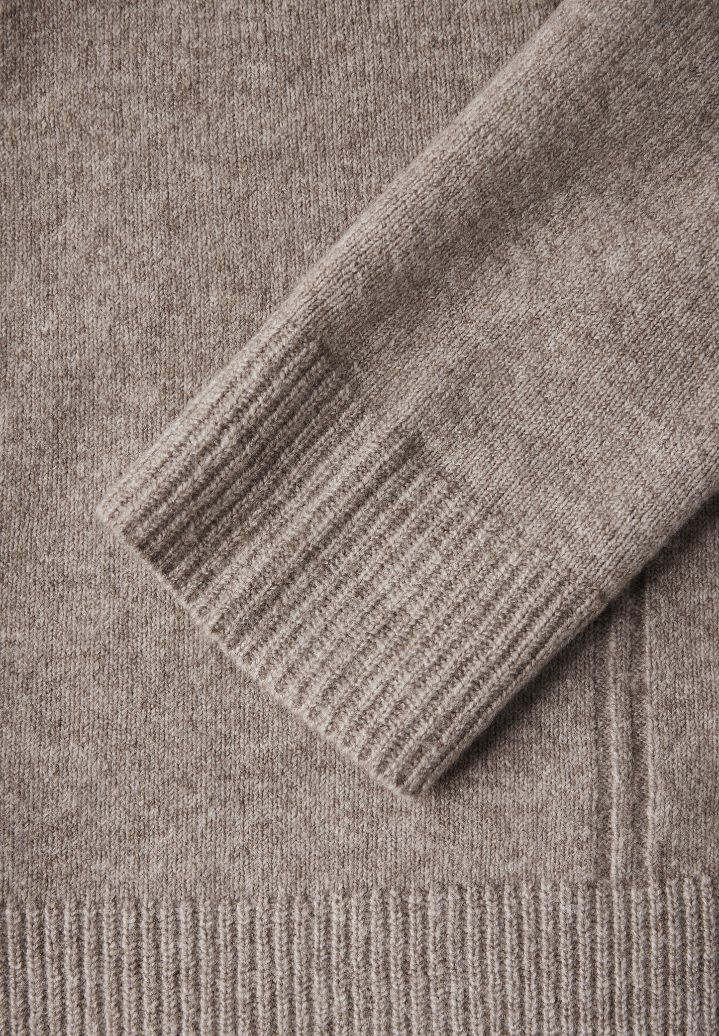 Street One Rollkragen Pullover - Farbe: mocha beige mel.