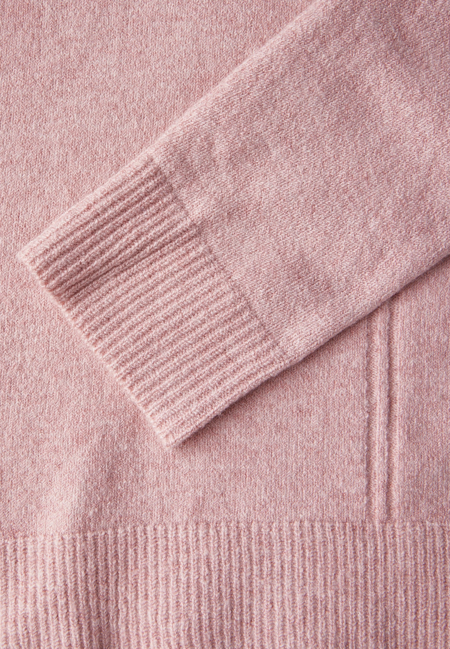 Street One Rollkragen Pullover - Farbe: petal rose mel.