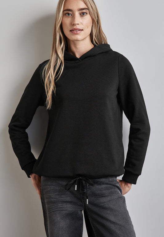 Street One Sweat Hoodie - Farbe: schwarz