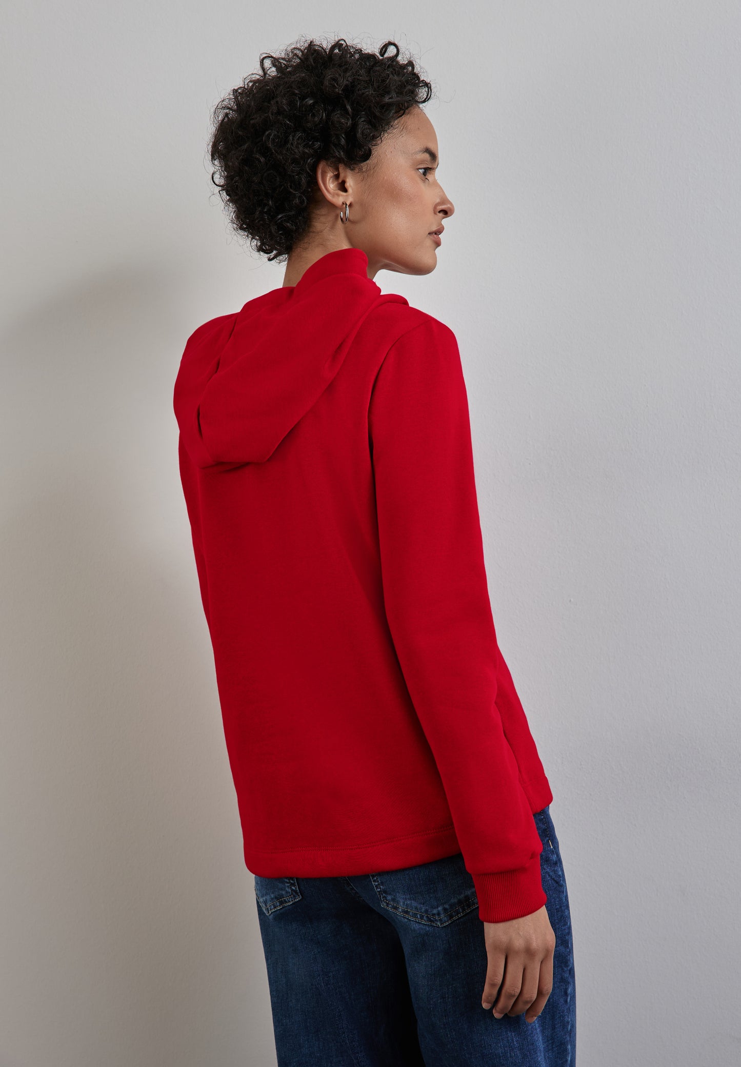 Street One Sweat Hoodie Sweatshirt - Farbe: rot