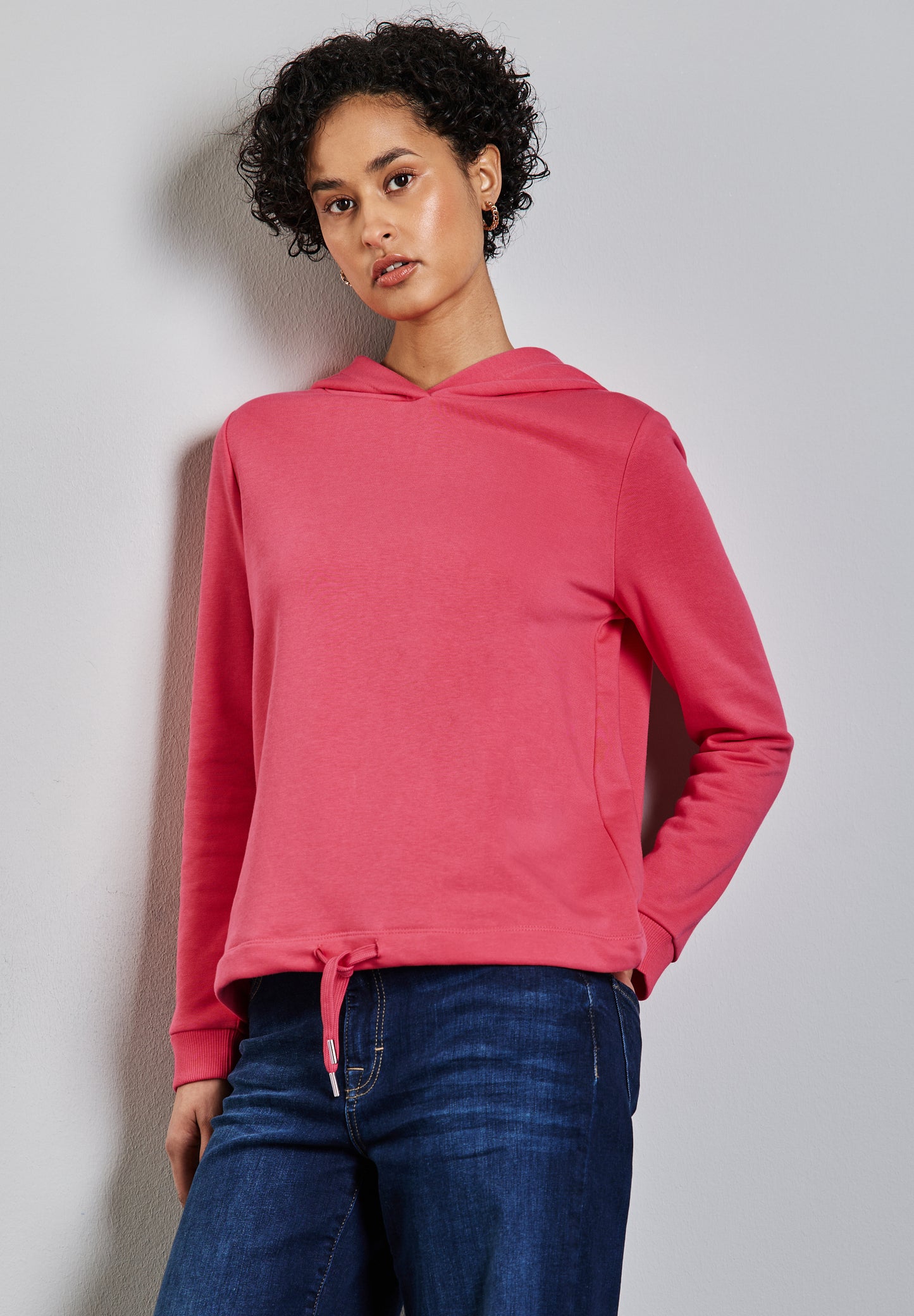 Street One Sweatshirt Hoodie - Farbe: sugar coral