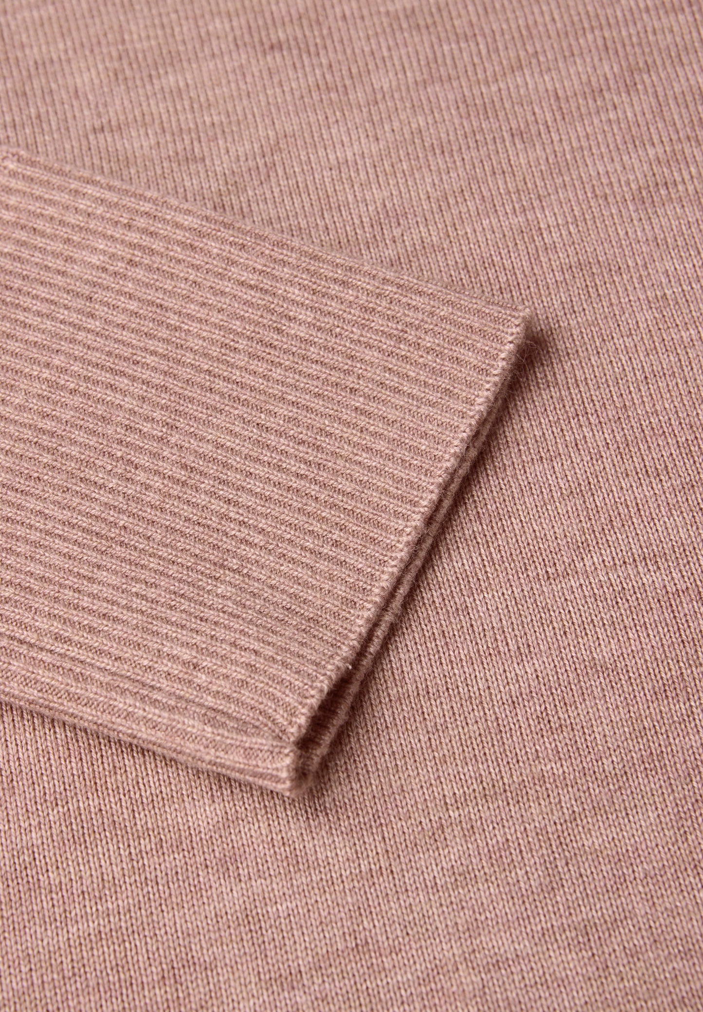 Street One Basic Pullover - Farbe: faded rose mel.