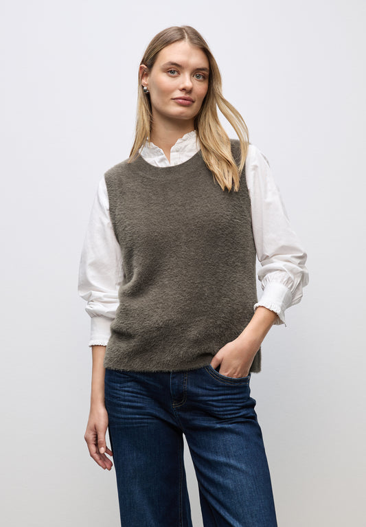 Street One Pullunder - Farbe: nomad brown