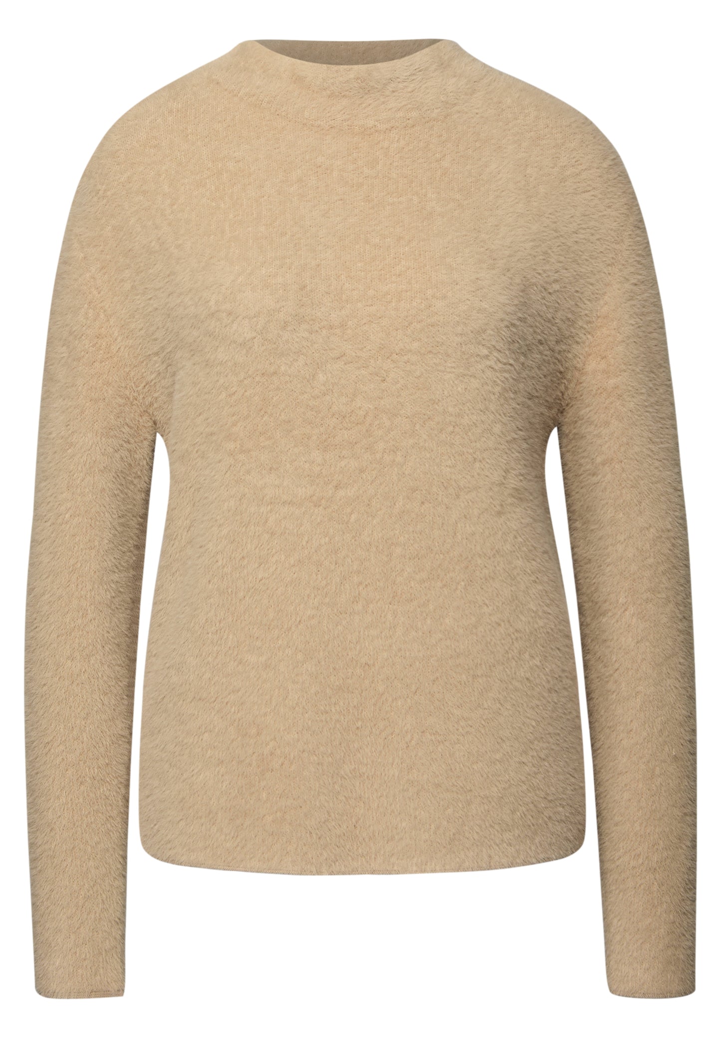 Street One Federgarn Pullover - Farbe: sanded beige