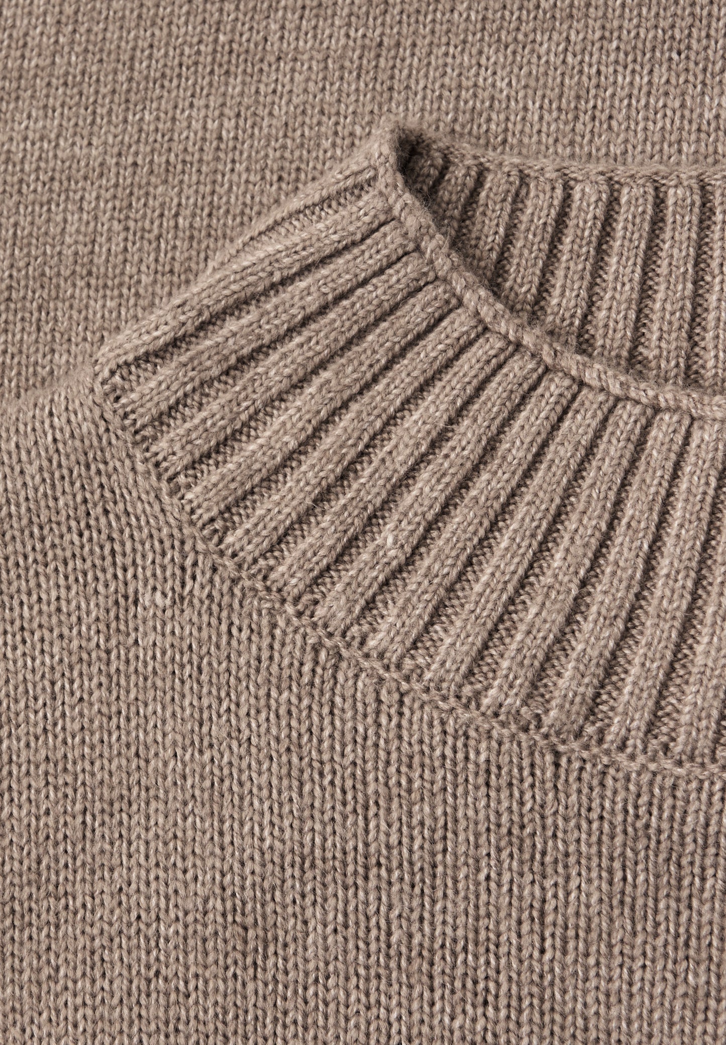 Street One Basic Turtleneck Pullover - Farbe: mocha glow mel.