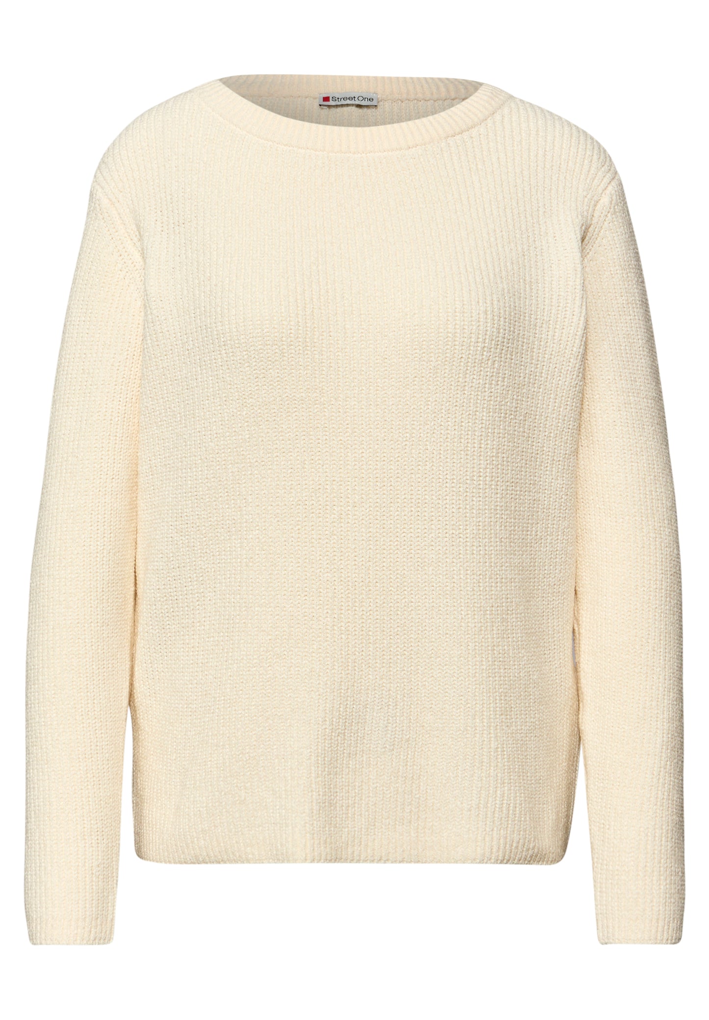 Street One - Chenille Pullover - Farbe: soft beige