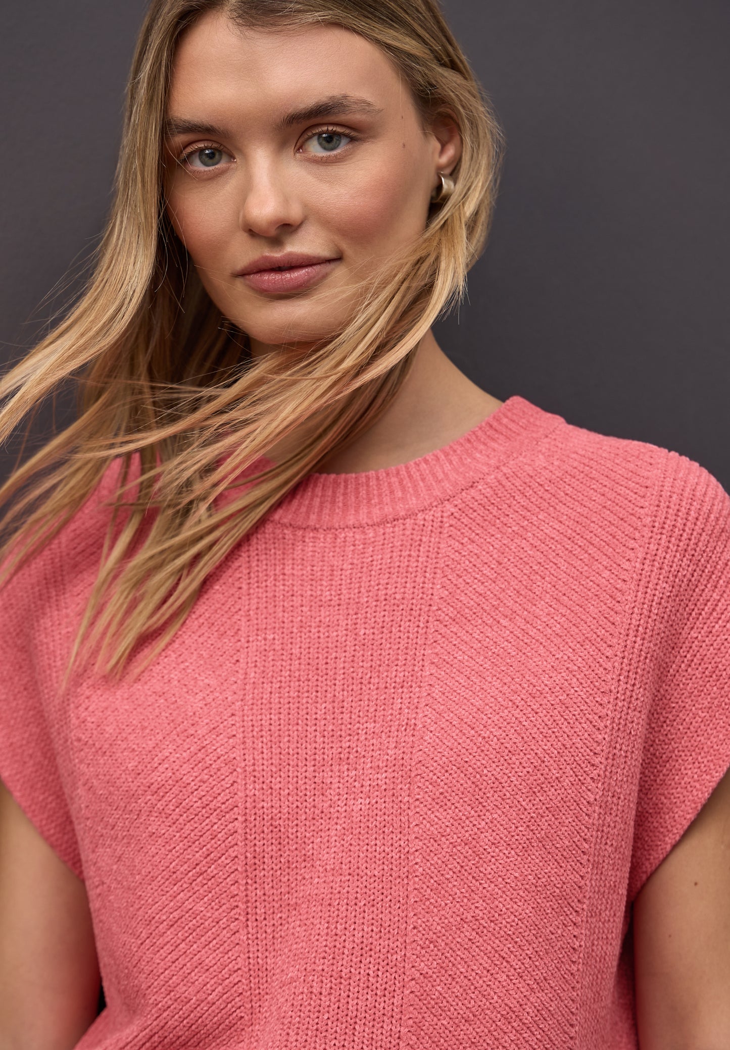 Street One - Pullunder / Pullover - Farbe: striking coral