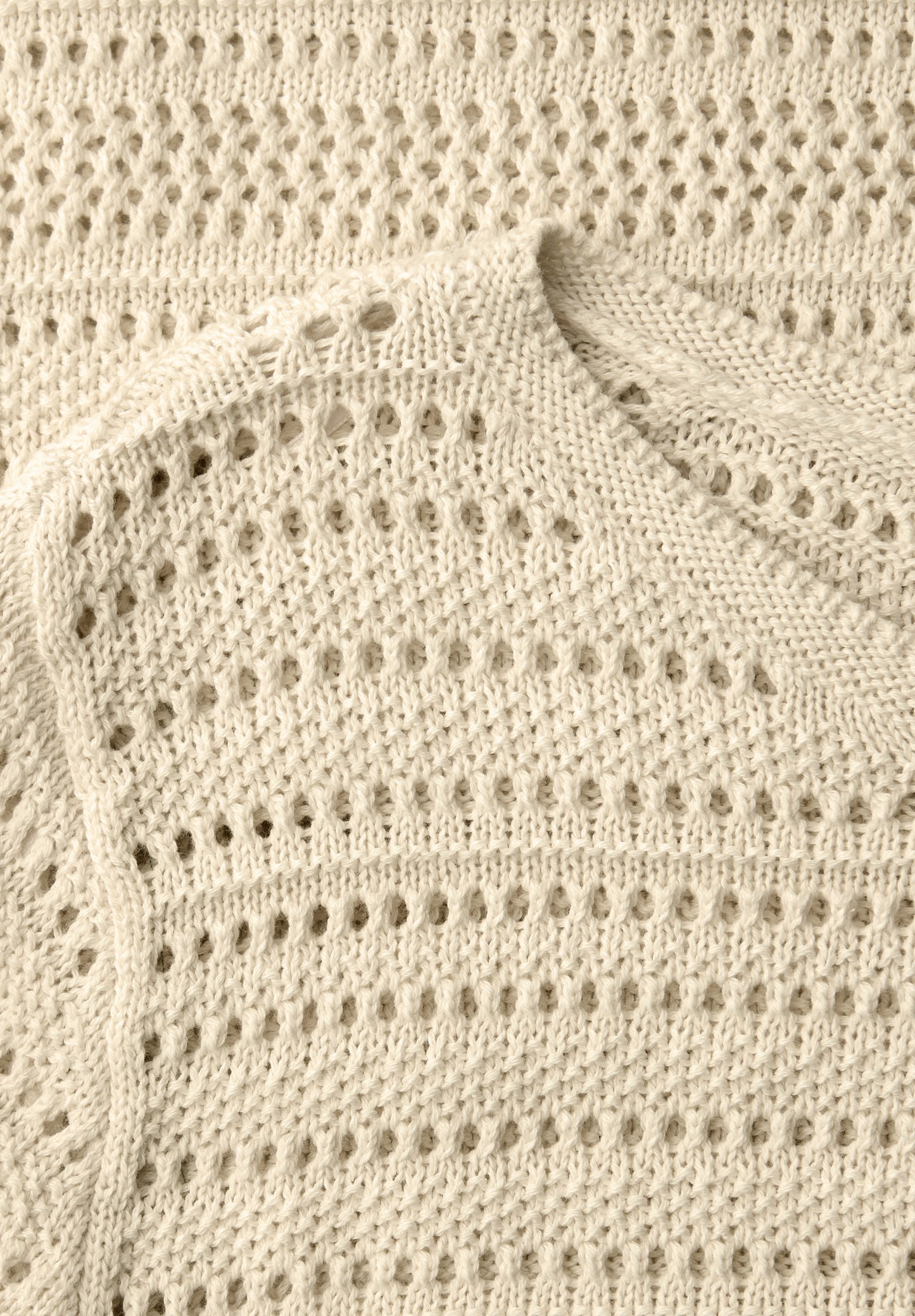 Street One - Langarm Pullover mit U-Boot-Ausschnitt - Farbe: soft beige